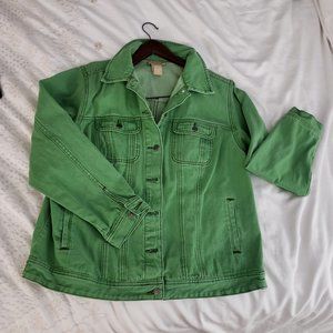 Vintage Cotton Ginny plus 1x green jean jacket